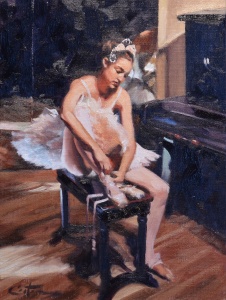 The Ballerina Prepares