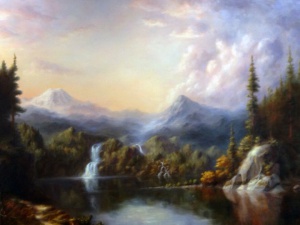 Sunset in the Wilderness by Stephanie K Johnson